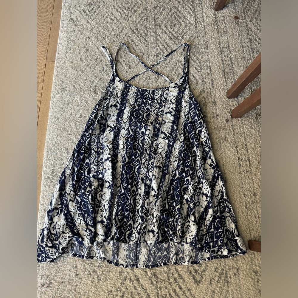 Make + Model patterned dress